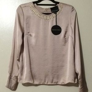 Harlowe & Graham Blouse Sz M